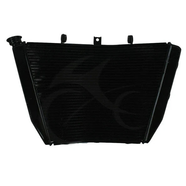 Black Radiator Engine Cooling Fit for Suzuki GSXR1000 2007-2008 2007 08 Aluminum