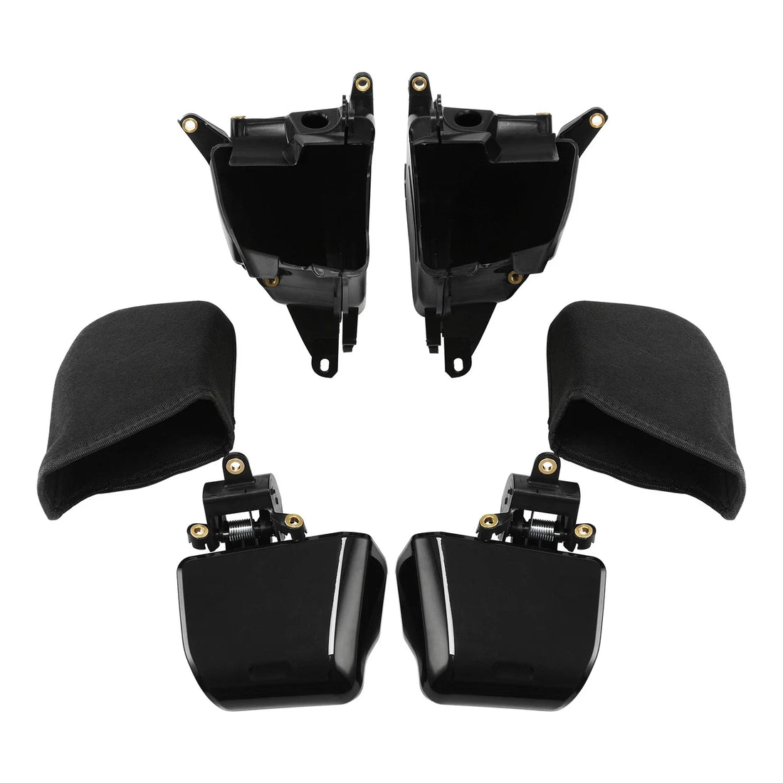 Inner Fairing Glove Box & Doors Fit For Harley Cvo Road Glide 2023-2026 24 Black
