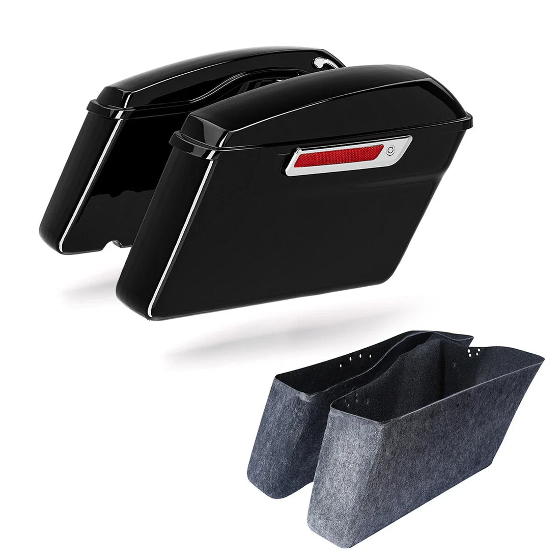 Hard Saddlebags Latches Fit For Harley Touring Electra Glide Road King 1993-2013