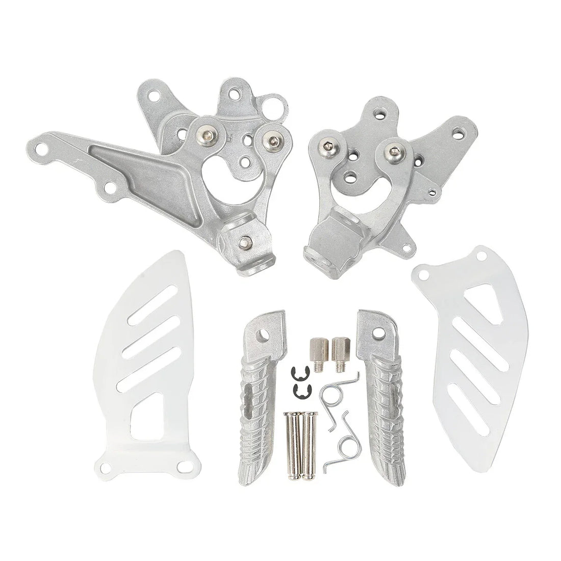 Front Rider Footpegs Footrests Bracket Fit For Suzuki GSXR600 GSXR750 2011-2025