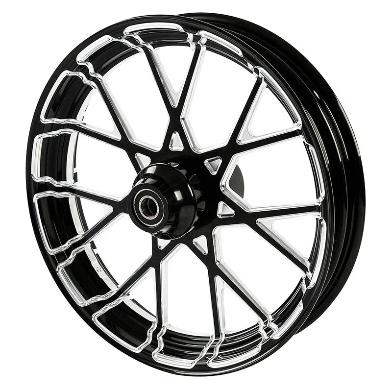 21" Front Wheel Rim & Single Hub Fit For Harley Touring Road King 1997-2021