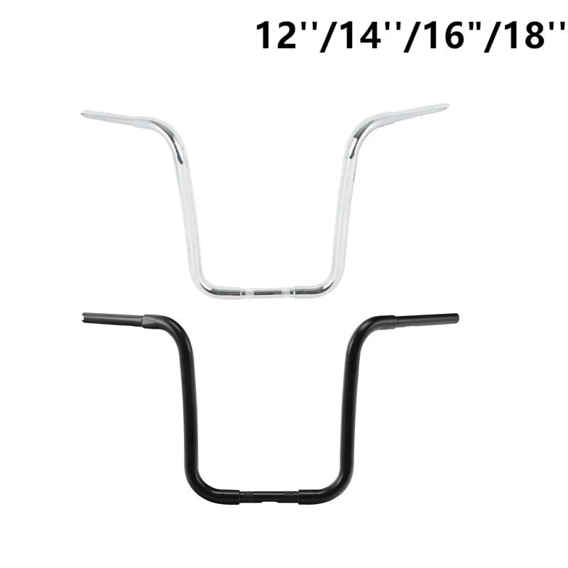 12''/14''/16"/18'' Ape Hanger 1 1/4" Handlebar Fit For Harley Fxst Sportster XL