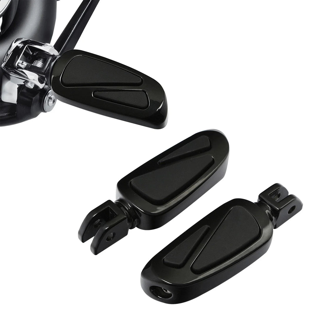 Driver Foot Pegs Fit For Harley Softail Sport Glide Low Rider 2018-2025