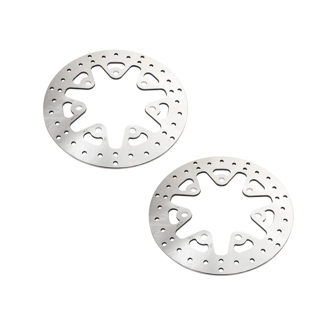 2x 11.8" Front Brake Disc Rotors Fit For Harley Street Electra Glide 2014-2023