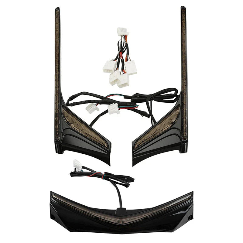 Rear Fender Accent Vertical LED Light Strip Fit For Honda Goldwing GL1800 12-17