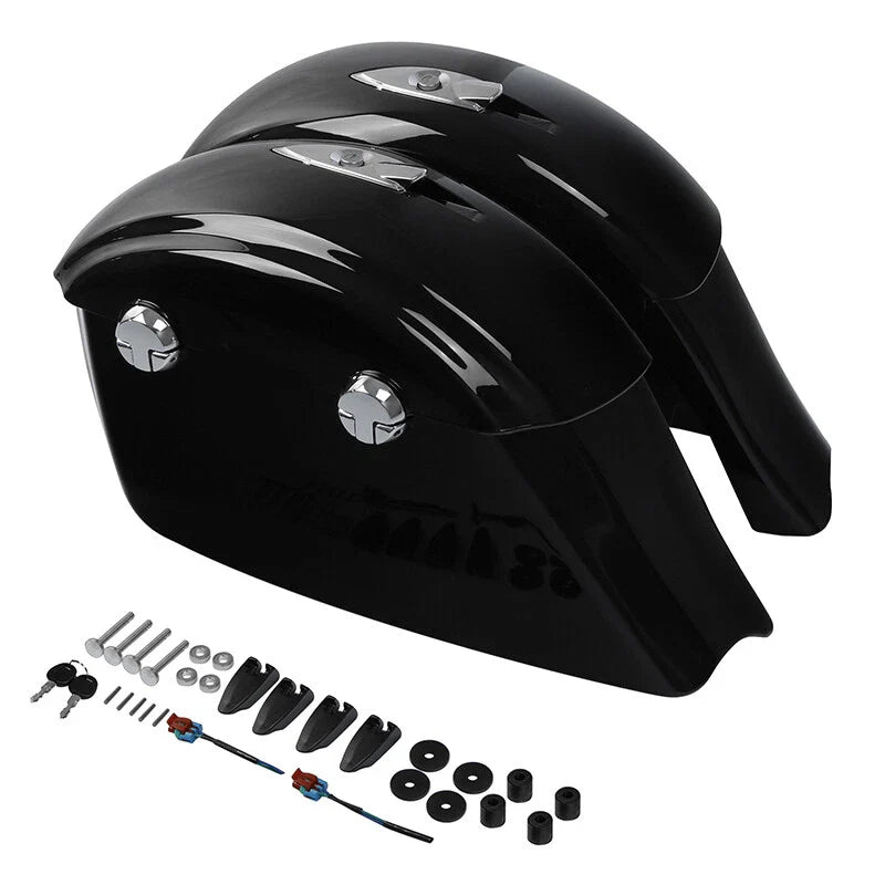 Saddle Bags SaddleBag Electronic Latch Fit For Indian Chieftain 14-18 Roadmaster