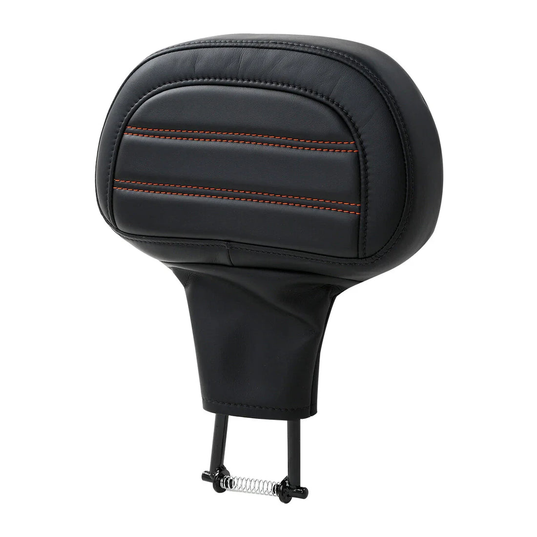 Front Driver Backrest Pad Black Fit For Harley Touring Cvo Road Glide Fltrxse