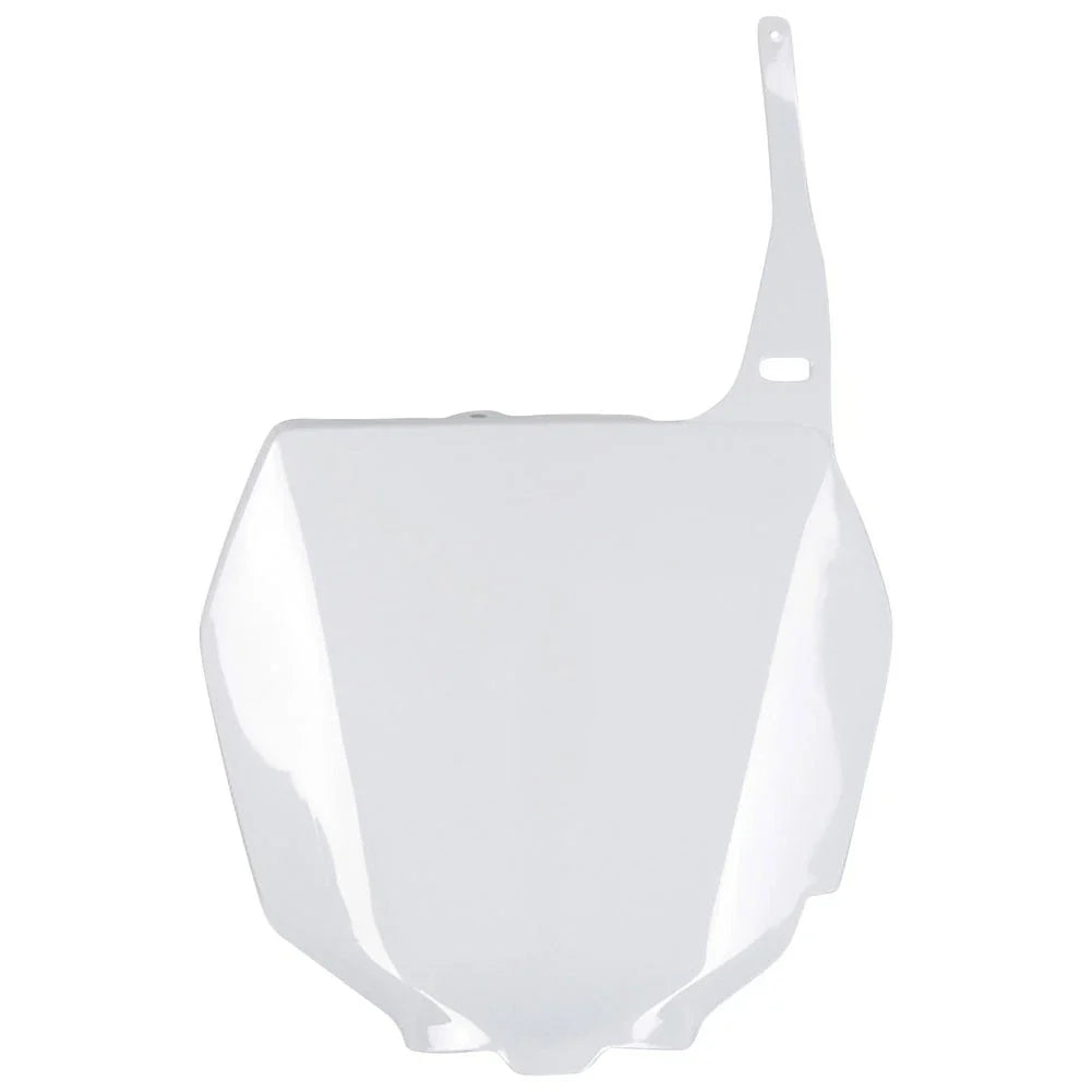 UFO Front Number Plate White For Suzuki RMZ450 2005-2007
