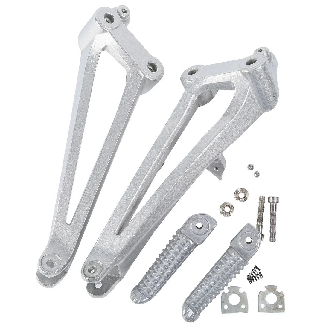 Rear Passenger Footpegs Pegs Bracket Fit For Yamaha Yzf R1 2009-2014