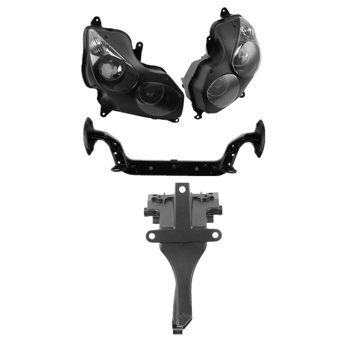 Front Headlight Mirror Fairing Stay Bracket Fit For Kawasaki Ninja ZX14R 06-11