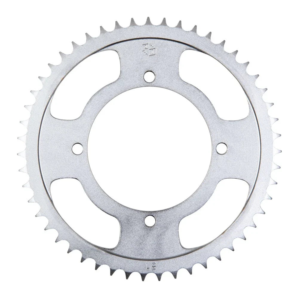 Primary Drive Rear Steel Sprocket 51 Tooth Silver For Kawasaki KLX140L 2008-09