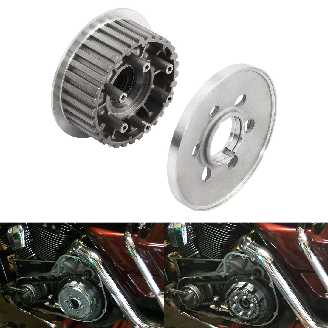 Clutch Pressure Plate Set Fit For Harley Touring Street Road Glide King 11-16