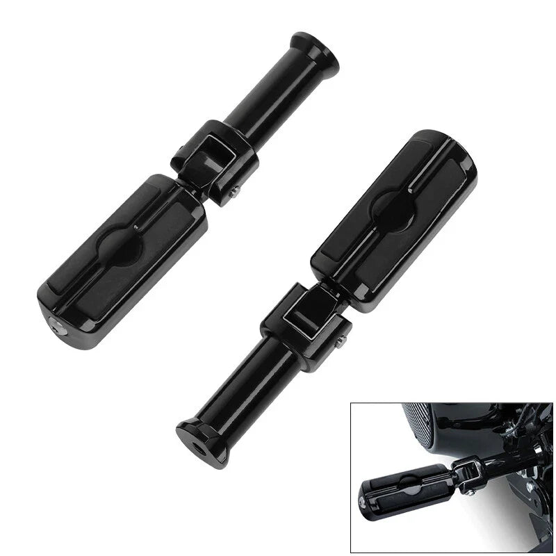 Rear Passenger Footpeg w/ Bracket Fit For Harley Softail Fat Bob Low Rider 18-25