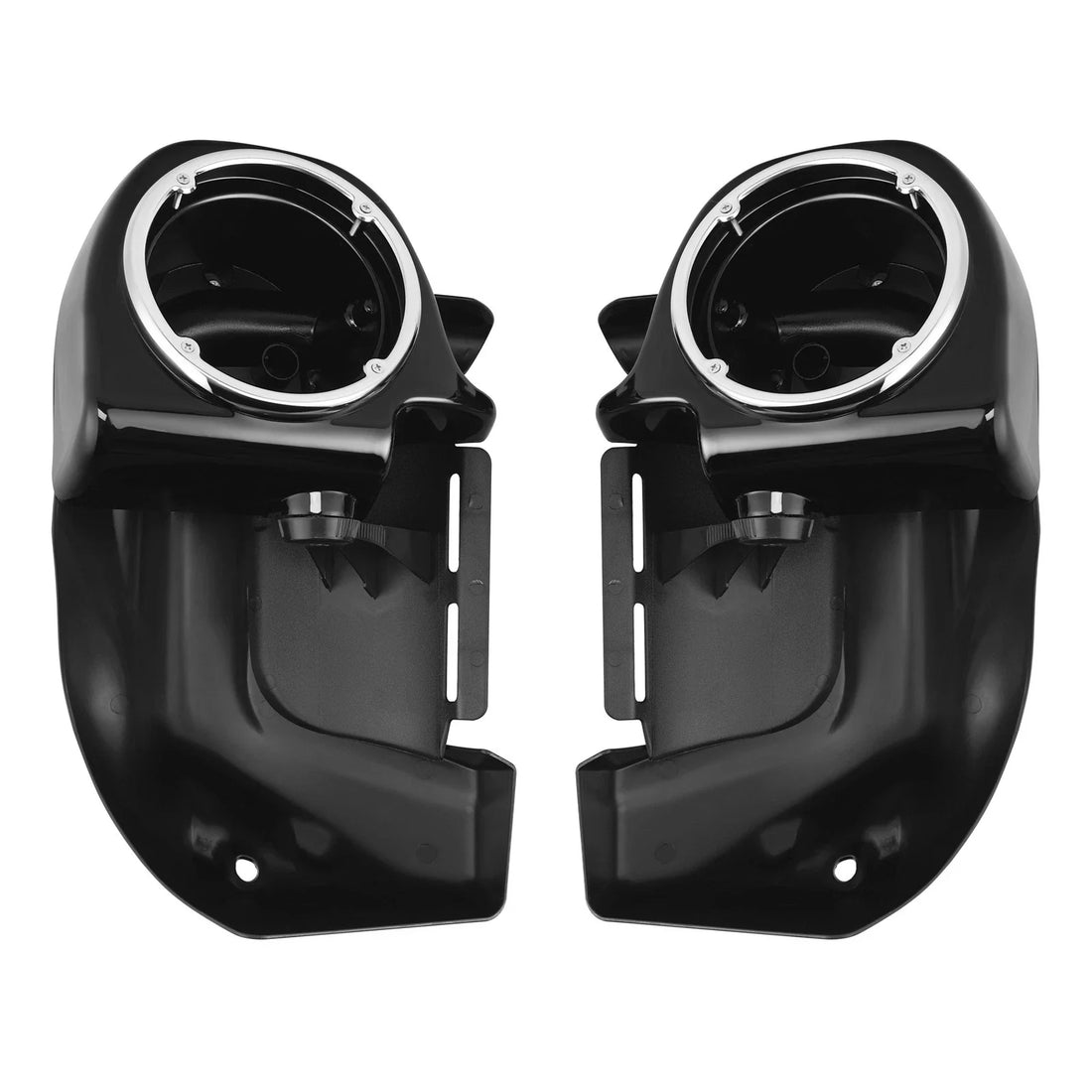 6.5" Speaker Box Pods Lower Vented Leg Fairings Fit For Harley Road King 83-13