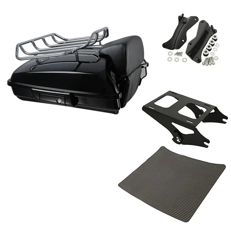 Razor Trunk Pad Mount Rack Docking Kit Fit For Harley Cvo Street Glide 2014-2026