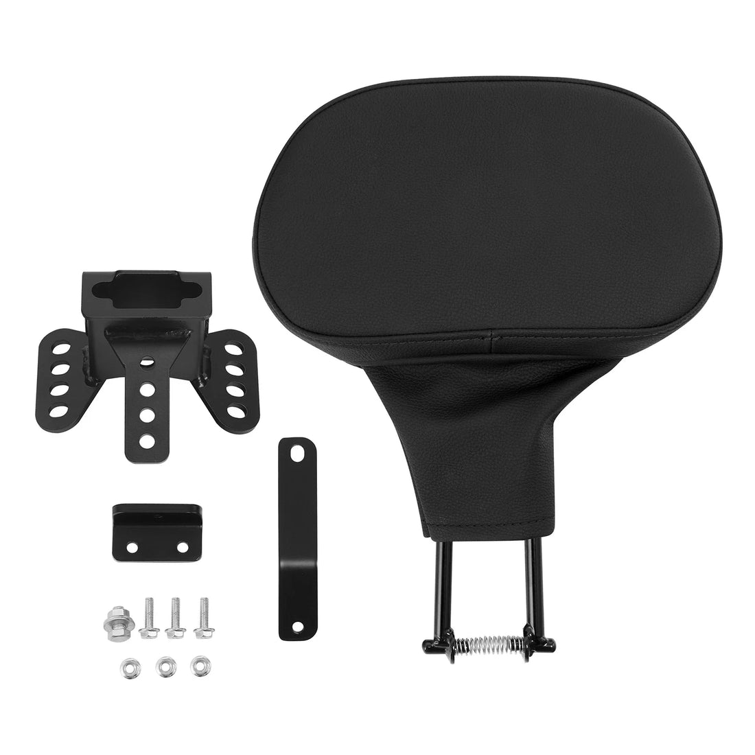 Black Rider Driver Backrest Pad Fit For Harley Touring Street Glide 1988-2023 22
