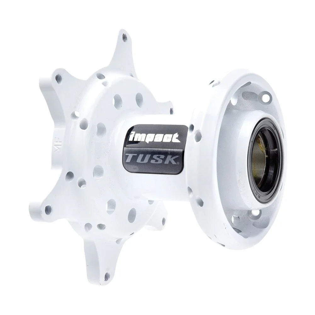 Tusk Impact Motorcycle Hub - Front White For Husqvarna FC 350 2015-2025