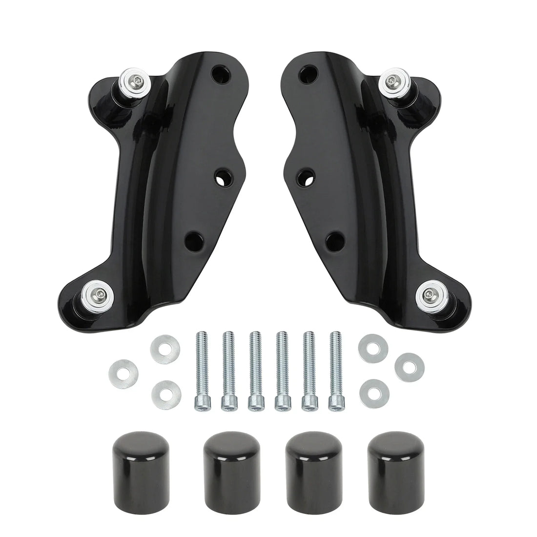 4 Point Docking Hardware & Covers Kit Fit For Harley Electra Glide 2009-2013