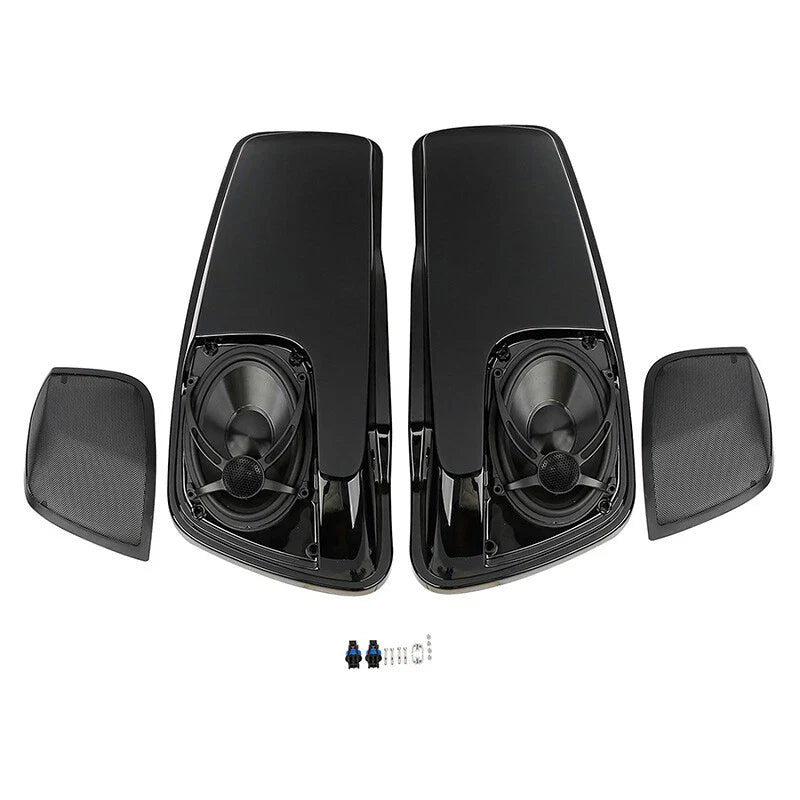 Saddlebag Lids W/ 5"X7" Speakers Fit For Harley Touring Street Road Glide 14-24