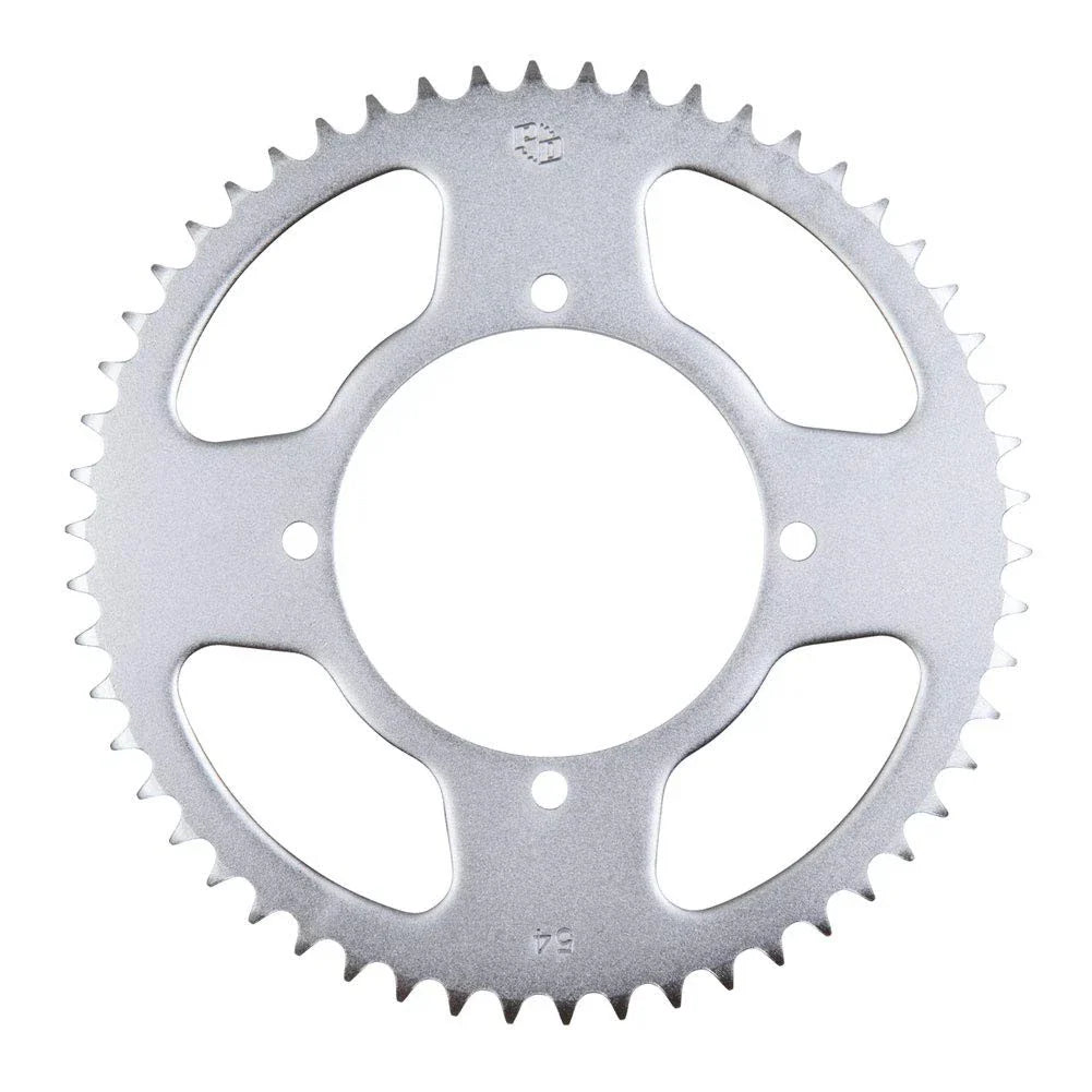Primary Drive Rear Steel Sprocket 54 Tooth Silver For Kawasaki KX80 1986-2000