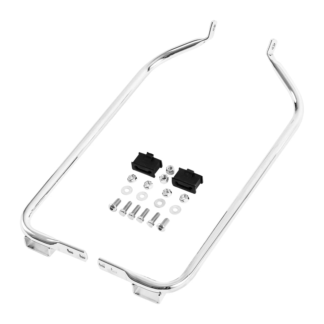 Chrome Saddlebags Support Bracket Fit For Harley Touring Road Glide 1997-2008 US