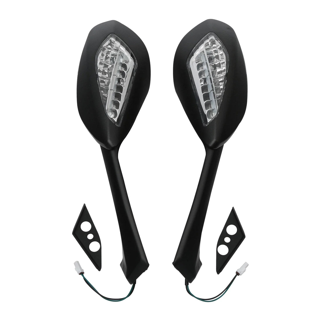 Rear-View Mirrors LED Turn Signals Fit For Ducati Panigale V4 2018-2021 2018 20