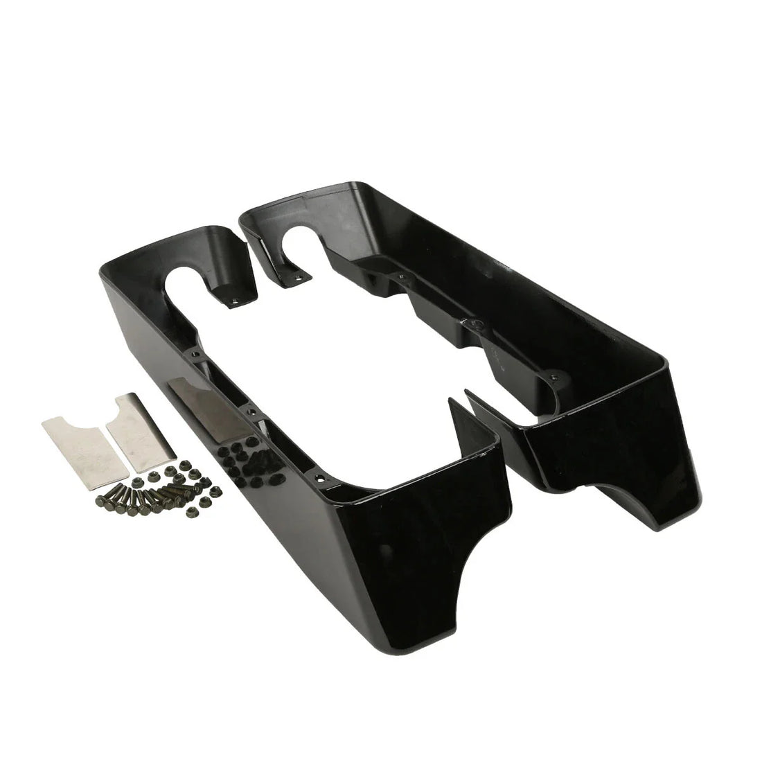 4" Hard Stretched Saddlebags Extension Fit For Harley Electra Street 1994-2013