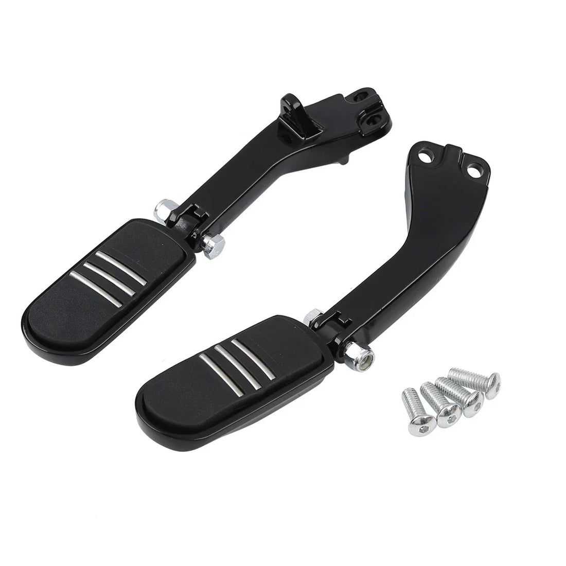 Pegstreamliner Rear Passenger Foot Peg Support Mount For Harley Dyna 08-17 Black