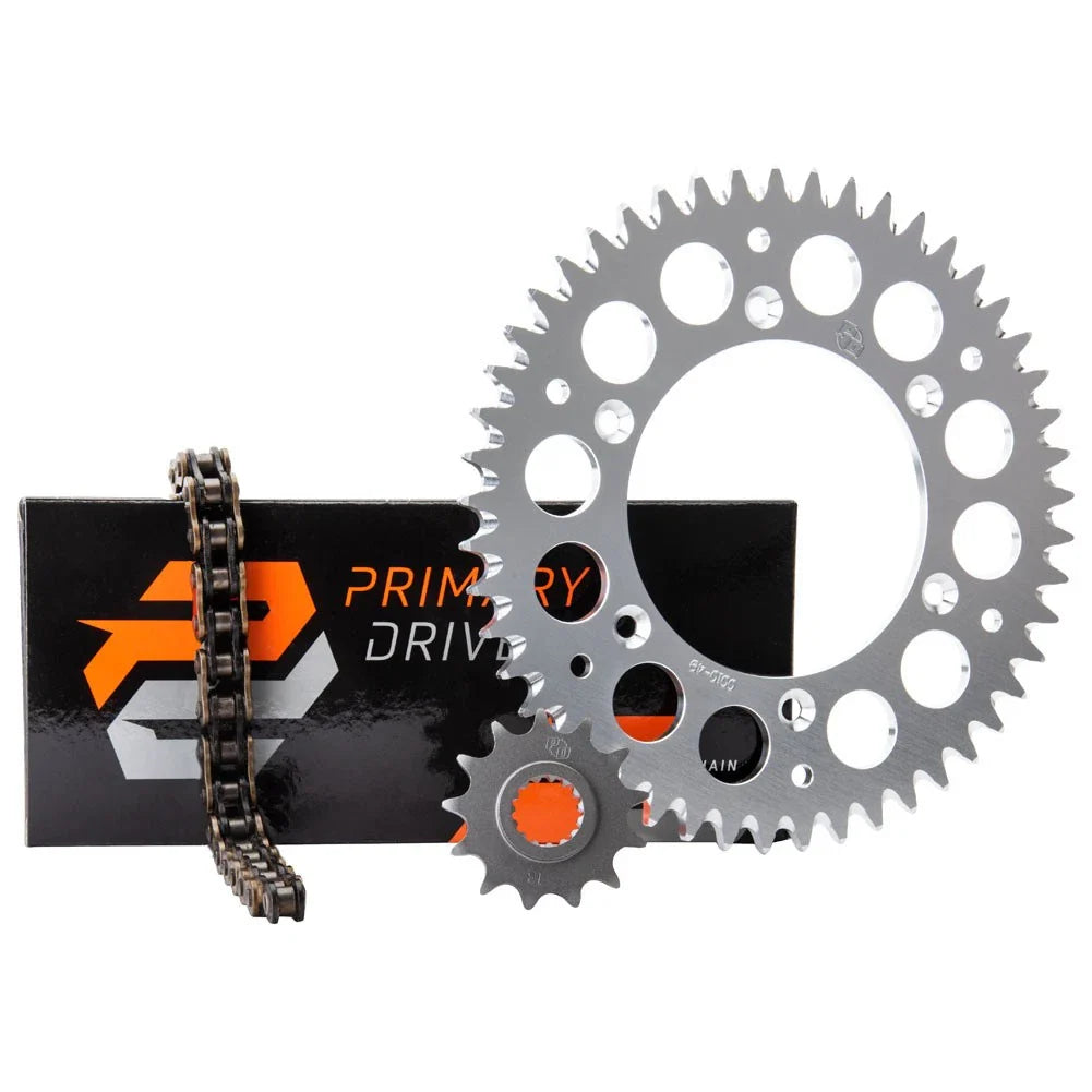Primary Drive 1437620142-6c237b Chain & Sprocket Kit - Aluminum Rear/O-Ring