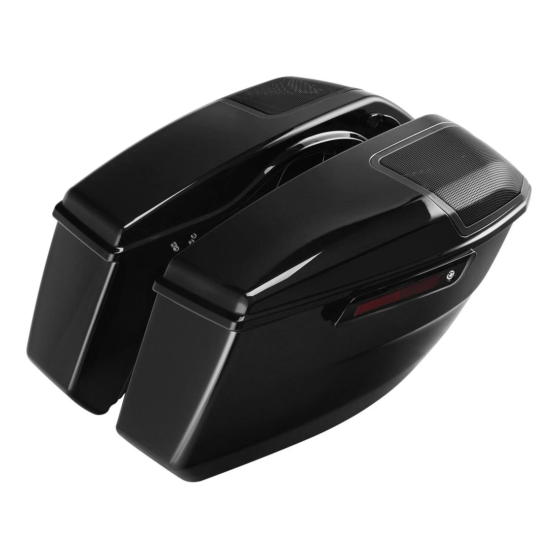 Vivid Black Hard Saddlebags Fit For Harley Cvo Road Street Glide 2023-2025 2024