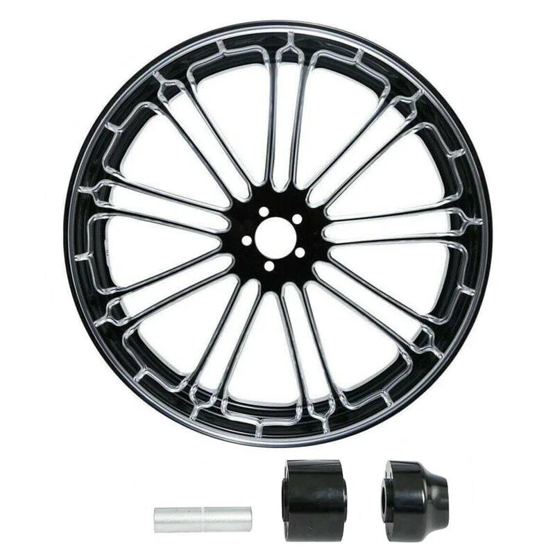 21" x 3.5" Front Wheel Rim & Single Disc Hub Fit For Harley Touring 1997-2021