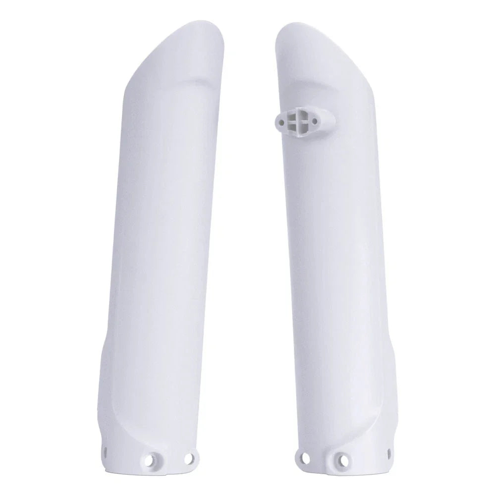 Acerbis Lower Fork Cover Set 2020 White For KTM 300 XC (Fuel Injected) 2020-2022