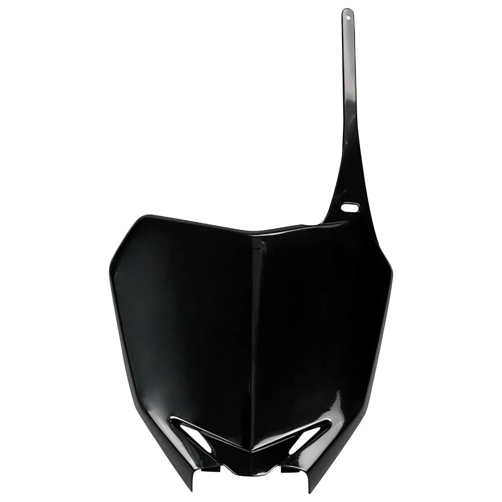 UFO Front Number Plate Black For Suzuki RMZ250 2010-2018