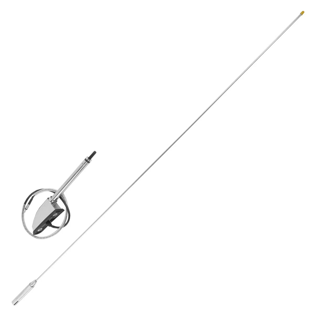 Antenna Kit Mount Flag Folding Fit For Honda Goldwing GL1800 GL1500 01-17 15 16