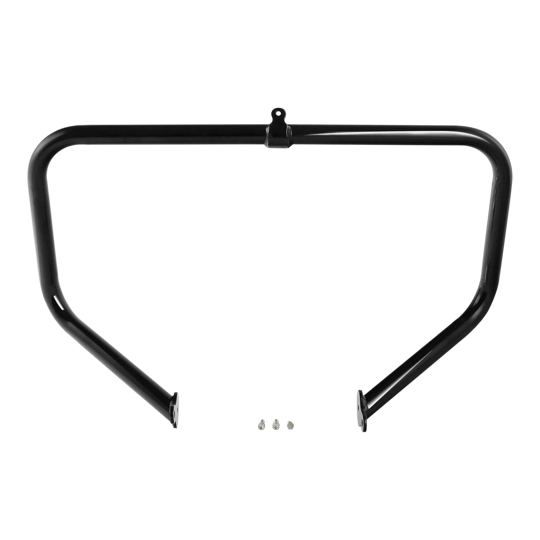 Vivid Black Engine Guard Crash Bar Fit For Harley Touring Street Glide 2009-2024