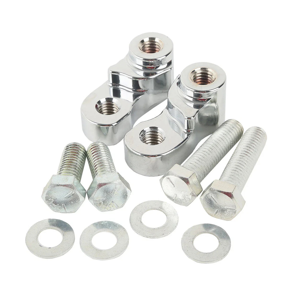 Chrome 1" Rear Lowering Kit Fit For Harley Davidson Sportster XL883 XL1200 05-15
