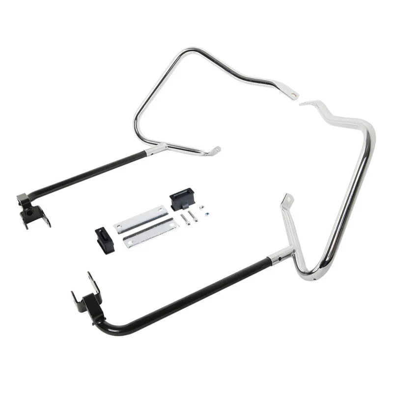 Saddlebag Bracket Guard Bars For Harley Touring Street Road Glide Flhx 2014-2024