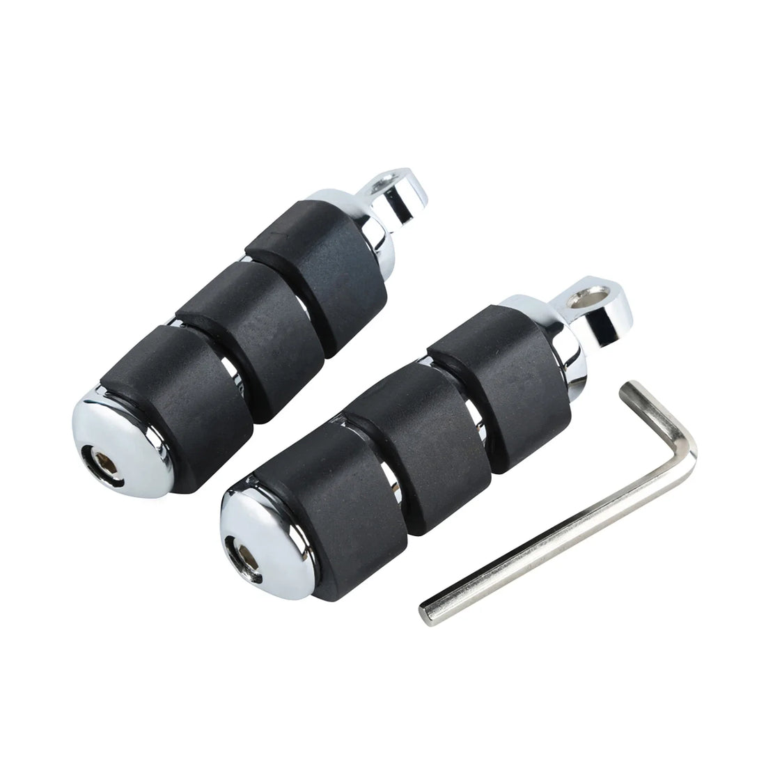 Anti Vibration Rubber Footpeg Footrest Fit For Harley Softail Fxst Dyna Fxwg Fxr