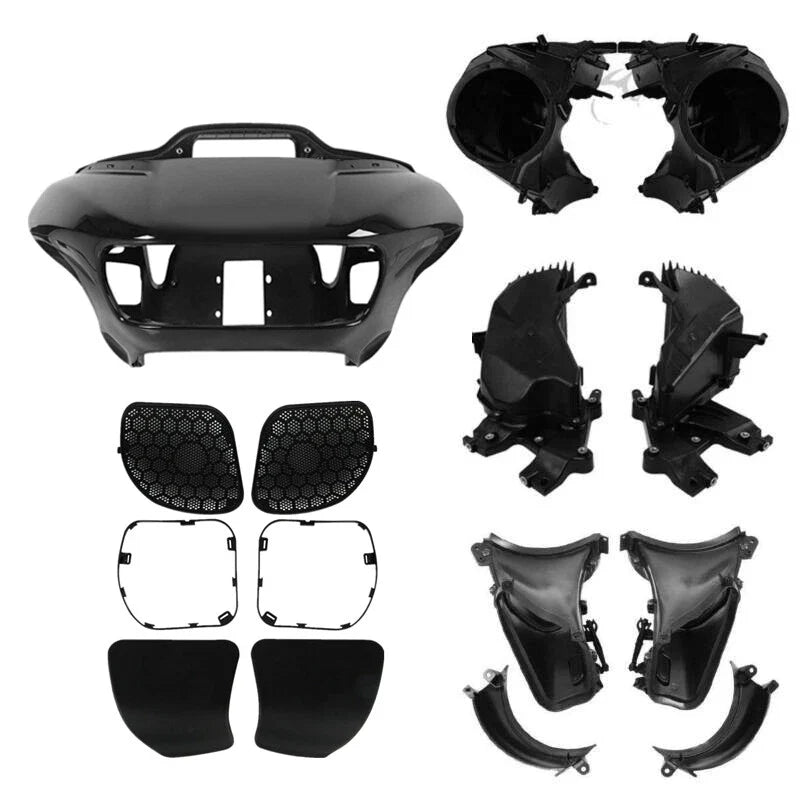Inner Outer Fairings Speaker Cover Glove Box Air Duct Fit For Road Glide 15-2024
