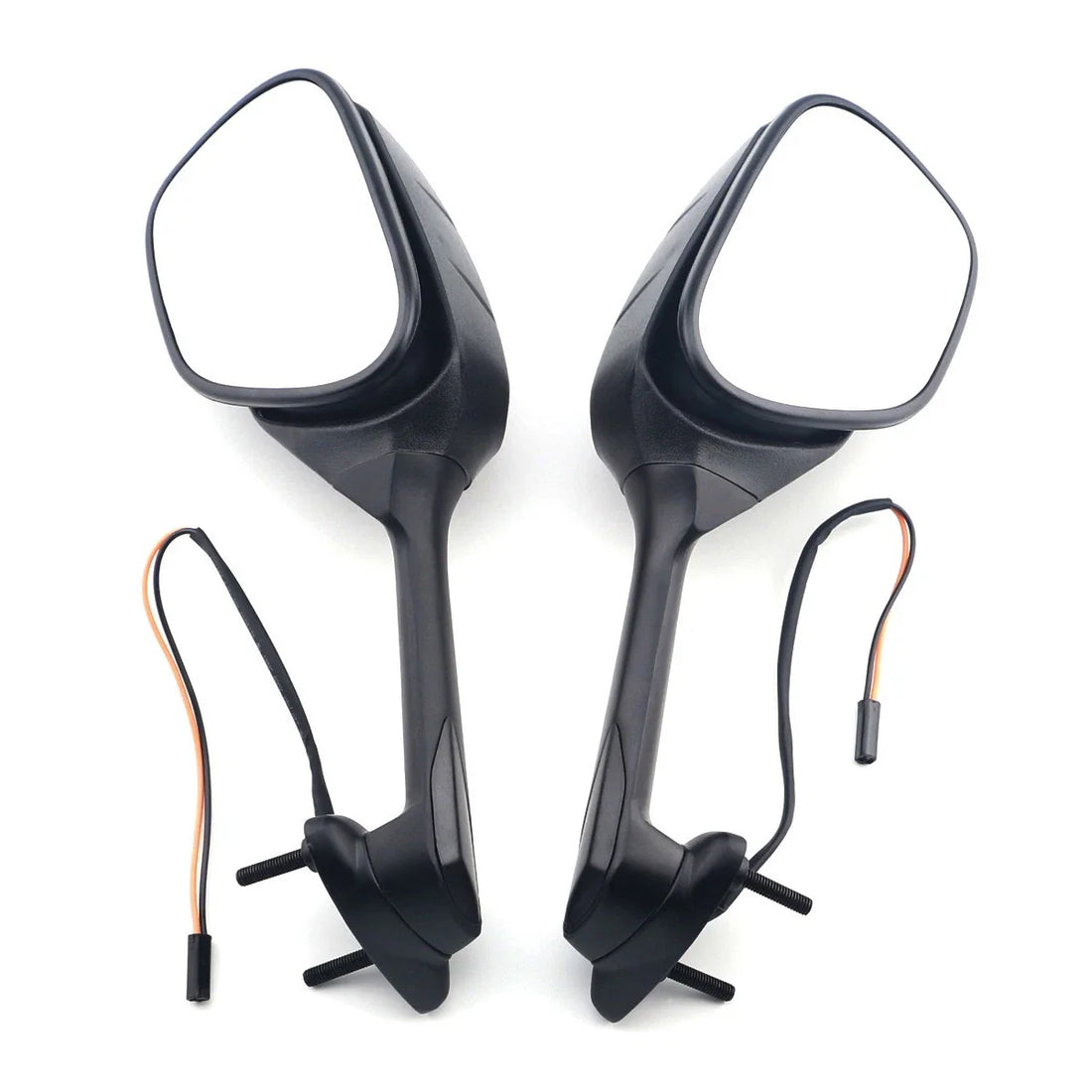Foldable Rearview Mirrors & Turn Signals Light For Suzuki GSXR1000 2011-2016