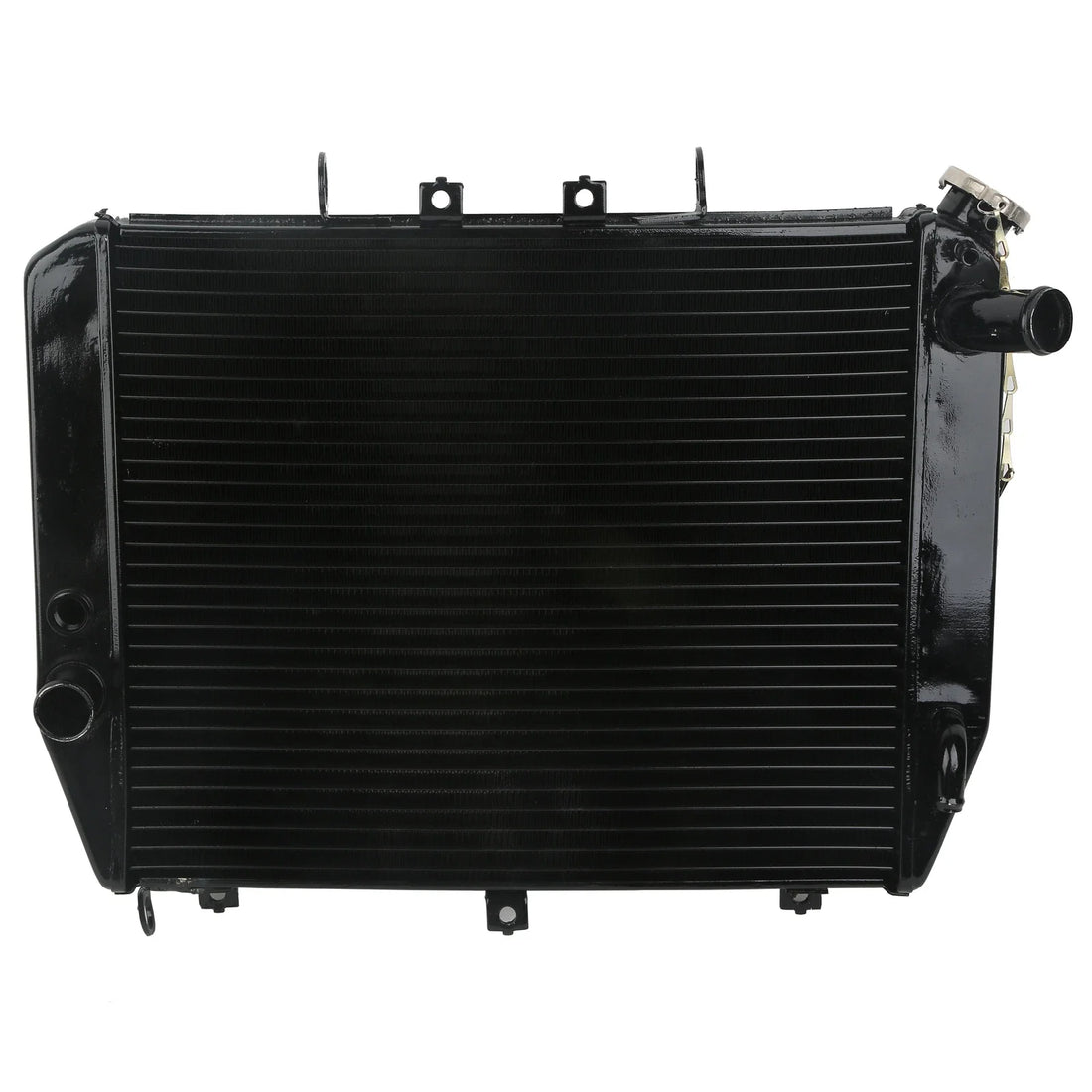 Black Aluminium Engine Radiator Cooler Fit For Kawasaki Ninja ZX12R 2000-2001