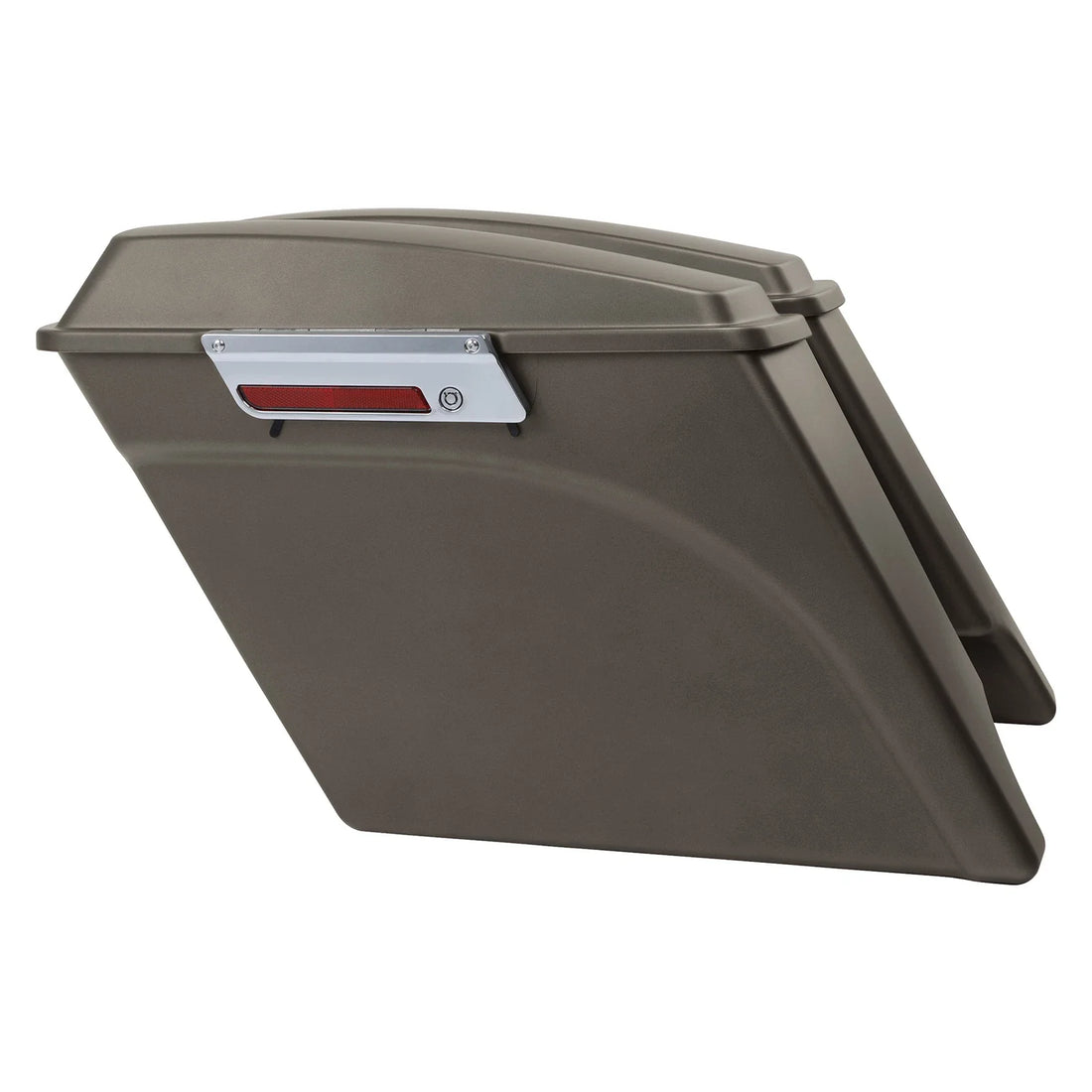 5" Extended Stretched Hard Saddlebags Fit For Harley Touring Road Glide 93-13