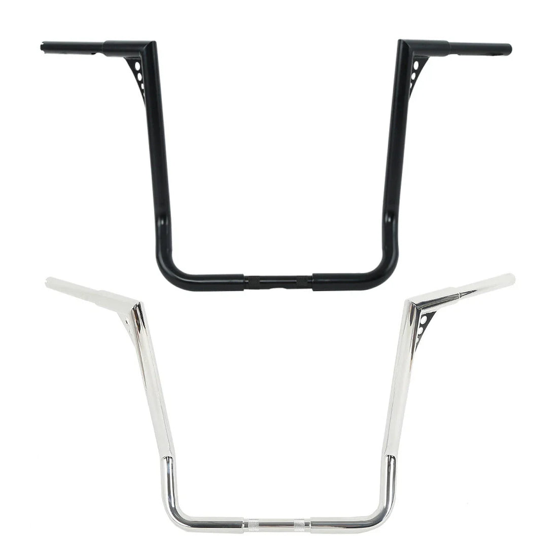 Chrome/Black 18" Ape Hanger Bar Handlebar Fit For Harley Electra Glide 1982-2024