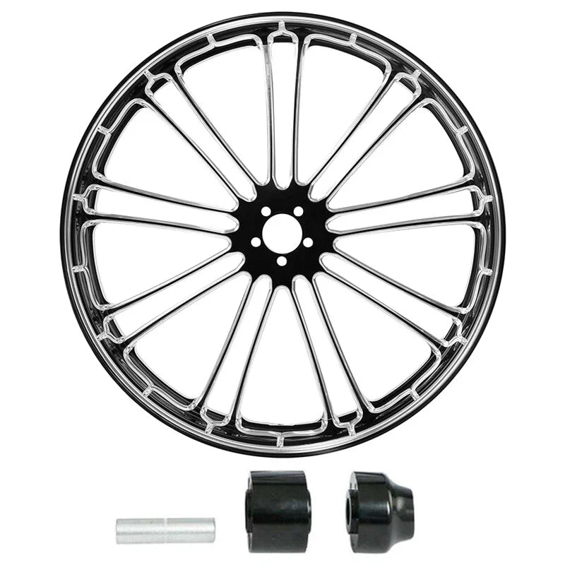 23" x 3.5" Front Wheel Rim Single Disc Hub Fit For Harley Road Glide 1997-2021