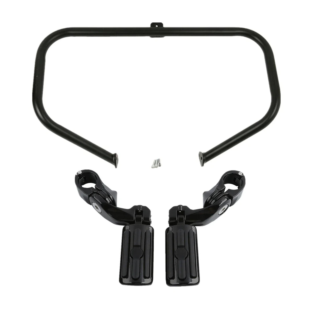 Engine Guard Highway Crash Bar & Footpegs Fit For Harley Touring Road King 97-08