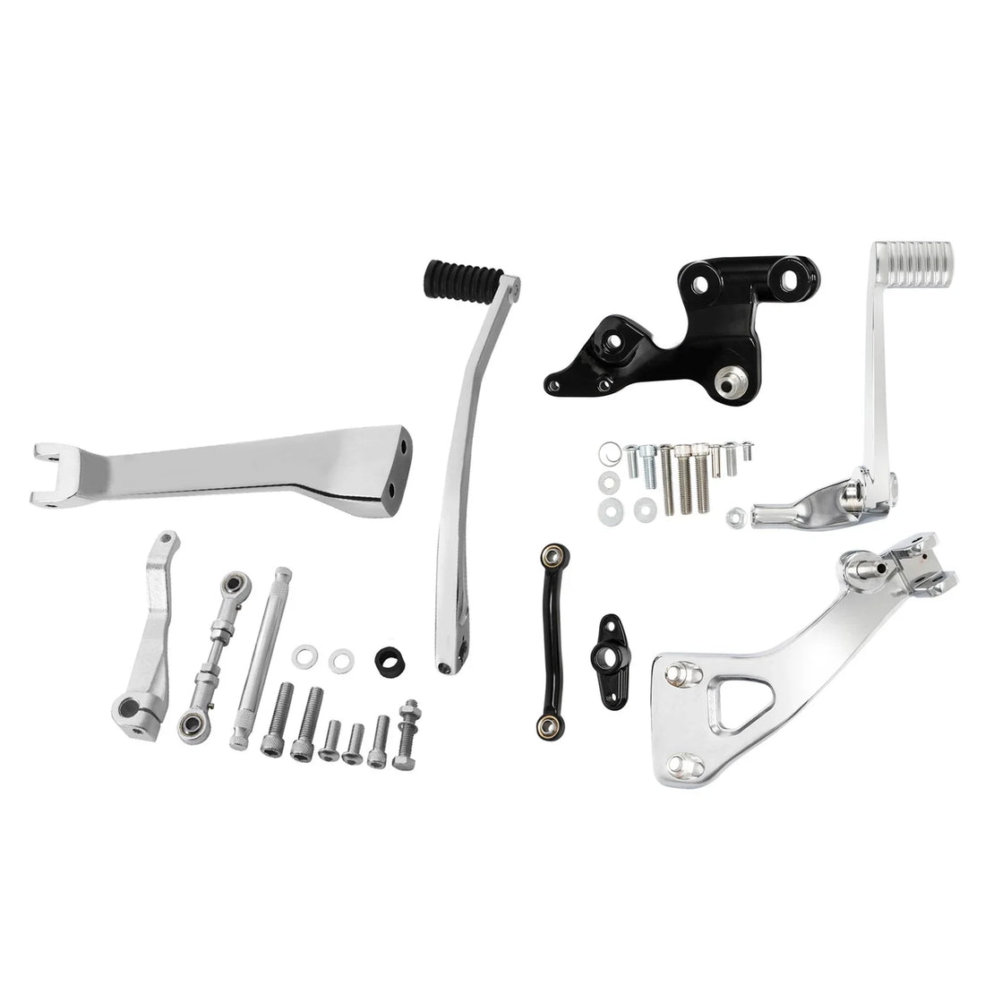Mid-Controls Shift & Brake Side Set Fit For Harley Fat Bob Sport Glide 2018-2025