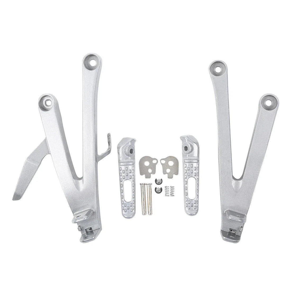 Rear Passenger Footpegs Pegs Footrests Brackets Fit For Honda CBR600RR 2007-2025