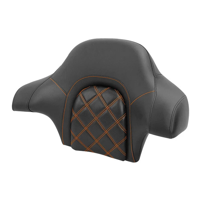 King Passenger Backrest Pad Fit For Harley Touring Road Street Glide Flhx 14-23