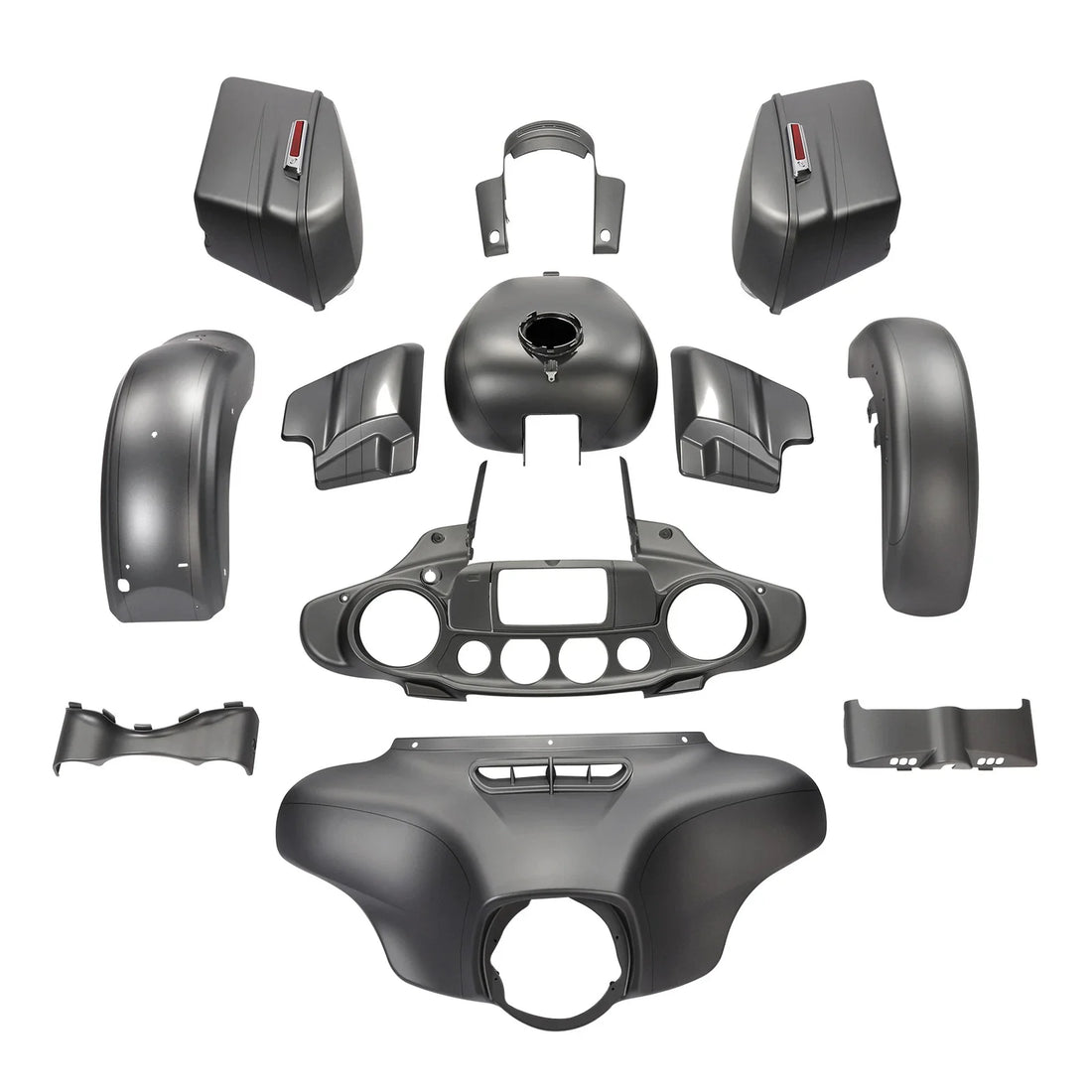 Fairing Bodywork Kit Fit For Harley Street Glide Special 2014-24 Charcoal Denim