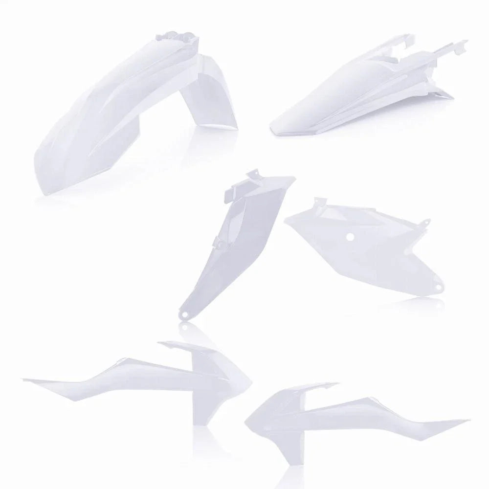 Acerbis 2686016811 Plastic Kit White